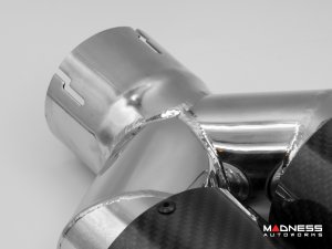 FIAT 124 Performance Exhaust by MADNESS - Monza - Dual Exit w/ Carbon Fiber Quad Tips V2 FIAT 124 Performance Exhaust by MADNESS - Monza - Dual Exit w/ Carbon Fiber Quad Tips V2